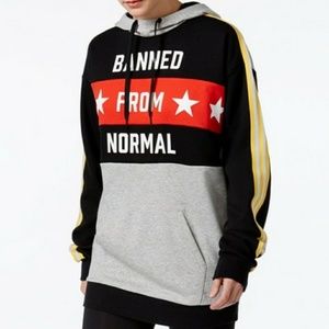 Banned from normal hoodie